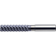 Solid carbide multi-flute milling cutter 50° 3mm, Z=6 long, RockTec-52
