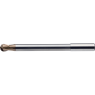 Solid carbide radius milling cutter 30° 2mm, Z=2 XL, RockTec-65