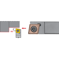 Clamp mounting SCAC-R 0808 X06-A, 90°, for CC..0602..