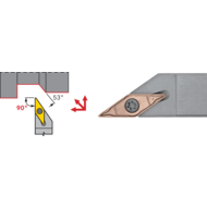 Clamp mounting SVAC-L 0808 X11-A, 90°, for VC..1103..