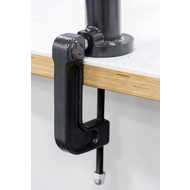 Fastening clamp for fixing table