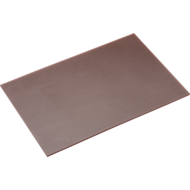 Rubber fixing mat 3x200x300mm, brown