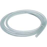 Vacuum suction hose with wire helix, L=10m