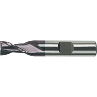 Slot drill HSS-E PM DIN327 4mm Z=2 TiAlN