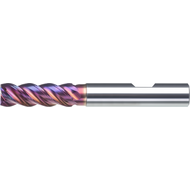 Schaftfräser VHM HPC, lang, KF, ø 4x16x21x62mm Z4 HB RockTec PRO
