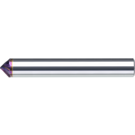 Entgrater VHM 90° 6mm Z=5 HA TiAlSiN spiralisiert RockTec PRO