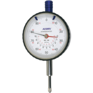 Dial indicator 10mm (0,01mm) outer ring 58mm, shock-proof, concentric