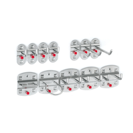 Tool holder set 12-piece, alum.