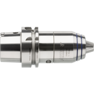 NC short drill chuck DIN69893 HSK-A63, 1-16mm with worm gear, with ICS