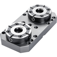 Zero point clamping system 2 clamping pots (H=72 mm)