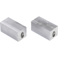 Aluminium top jaws 115x45x40 for base jaws BB75