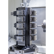 20-place clamping tower RS-T 660, incl. 20 centric clamp. vice BB 75 mm w/o jaws