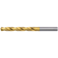Solid carbide twist drill 5xD DIN338N 1mm TiN