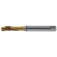 Machine tap HSS-E DIN371C 15° M3 blind-hole thread TiN