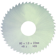 Metal circular saw blade HSS DIN1838B 50x0,5x13mm 48 ridges, coarse-toothed