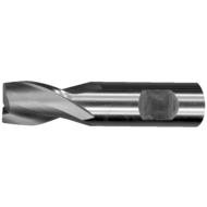 Slot drill HSS-E DIN327D 1mm Z=2 short