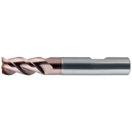 Solid carbide end milling cutter 4,5mm Z=3 HB, TiAlN-Ultra