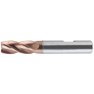 Solid carbide end milling cutter 8mm Z=4 HB, TiAlN-Ultra