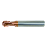 SC radius milling cutter 30° 3mm (steel/hard/cast iron) Z=2 HA TiAlN-Ultra