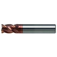 Solid carbide roughing cutter 3mm R=0,2mm Z=4 HA, short, TiAlN
