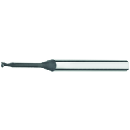 Solid carbide mini-torus cutter 30° 0,2x3mm, L2=1,0mm, R=0,05 Z=2 DIA+