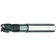 Solid carbide torus cutter 30° 3x3mm, L2=14mm, R=0,3,4S. DIA+