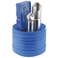 Fas-und Zentrierfräser-Satz 45° inkl. 4 x TCMX 16T3ZR HC4625