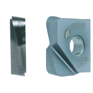 MIRROR-RADIUS milling insert HRM-100-R20 JC8015 (ISO P/M/K) PVD-coated
