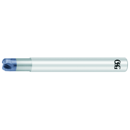Schaftfräser VHM WX-CRE 2 x R0,5mm