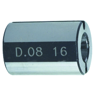Reducing bush D08.16 (ext. Ø16mm/int. Ø8mm) f. TRM50/50, TRM50HS, T100/TA120