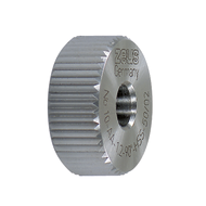 Knurling wheel PM AA 15x4x4mm -0,6 with chamfer