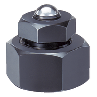 Threaded pedestal with rotatable ball 56-70mm (load capacity 30kN)