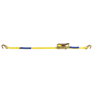 Lashing strap 6 metres ZGR-25-250-2SPH, 250kg (yellow)