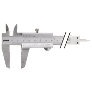 Calliper gauge 150mm (1/128"x0,05mm) locking screw on top