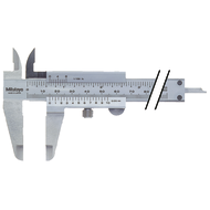 Calliper gauge 150mm (1/128"x0,05mm) locking screw on bottom