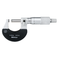 Outside micrometer 0-25mm (0,01mm) sturdy, with ratchet