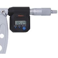Digital outside micrometer 0-150mm (0,001mm) IP65 with replaceable anvil
