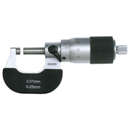 Outside micrometer 75-100mm (0,01mm) with large scale barrel 28mm