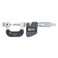 Digital outside micrometer 25-50mm D18 (0,001mm) for thread measuring inserts