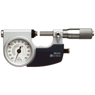 Precision dial comp. microm. 25-50mm D13 (0,001mm) IP54 ret. motion lever left