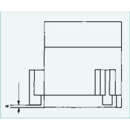 Bore gauge with three-point contact 30-40mm