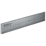 Steel workshop ruler DIN866/B 500x25x5mm normal steel