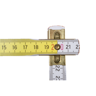 Folding ruler 2m wood, EC Class III