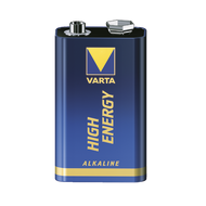 Battery, alkaline/universal 9V 6LR61, 9V block (pack = 1 pc.)
