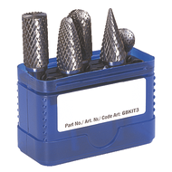 Carbide rotary cutters sim. to DIN8033 5-pcs. toothing 6 shank 6mm
