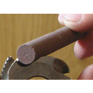 File/whetstone DIN525 type 9030 round 10x100mm Indiga medium