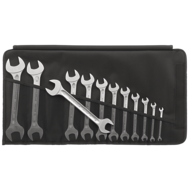 Double open-ended spanner DIN3110, (8-pcs.6x7mm to 20x22mm)