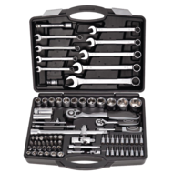 Socket set 1/4''+1/2', 82-pc.