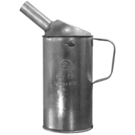 Measuring jug, 2ltr. Tin plate (can be officially calibrated)