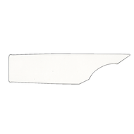 Scraper blade CR2500 ceramic, for CERA-CUT handle